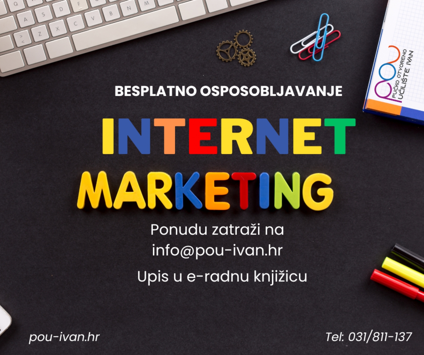 BESPLATNO OBRAZOVANJE - INTERNET MARKETING I BREDNIRANJE