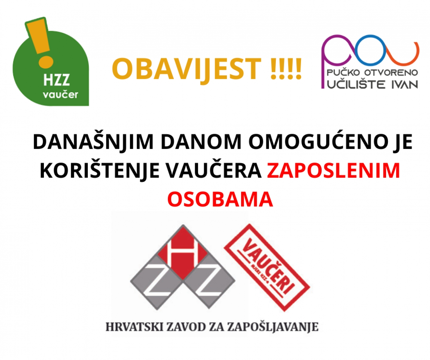 VAUČERI ZA ZAPOSLENE !